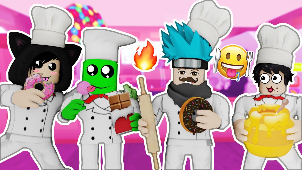 روبلوكس :  اكبر و اغنى مطعم حلويات في العالم مع @Rahumi و @PmnMinecraft @Mineboxarabic1