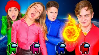 Lets Play Among Us In Real Life Challenge With Our Friends