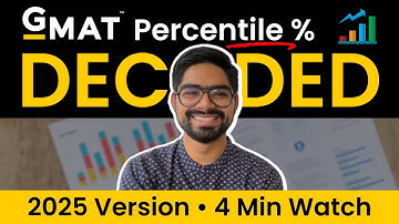 GMAT Percentile Rankings in 2025: What Your Score Actually Means | Pratik Joshi
