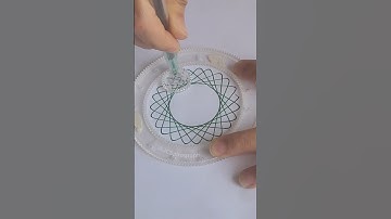 Satisfying Spirograph Creations | Soothing Geometric Patterns ASMR #satisfying  #asmr