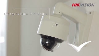 Hikvision IR Dome Installation Process