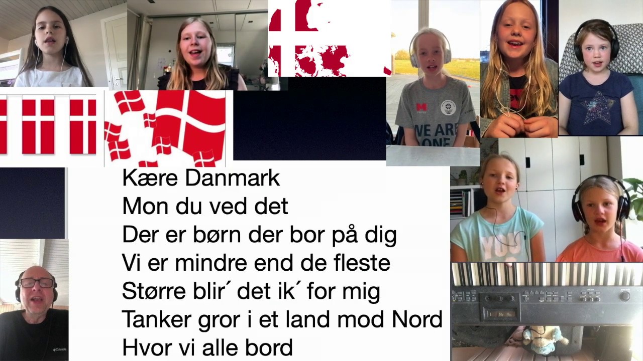 Kære Danmark med kor Søndersøskolen