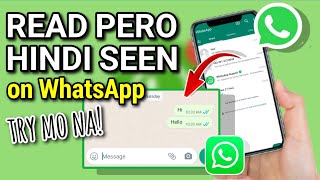 PAANO MABASA ANG MGA MESSAGES SA WHATSAPP NANG HINDI SEEN | NEW TRICKS | Riencyll Cabile screenshot 4