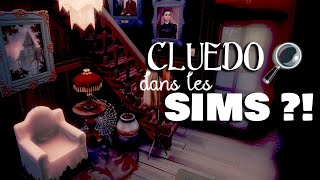 Un jeu denquête DANS les Sims 4  ?‍♀️ Construction & Challenge Sims 4