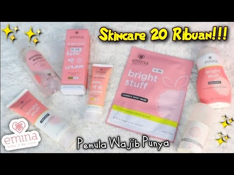 Emina Bright Stuff Review Lengkap | Skincare Murah ditahun 2020 Untuk Remaja. 