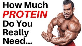 How Much Protein Do You Really Need... Easy Cheat Sheet