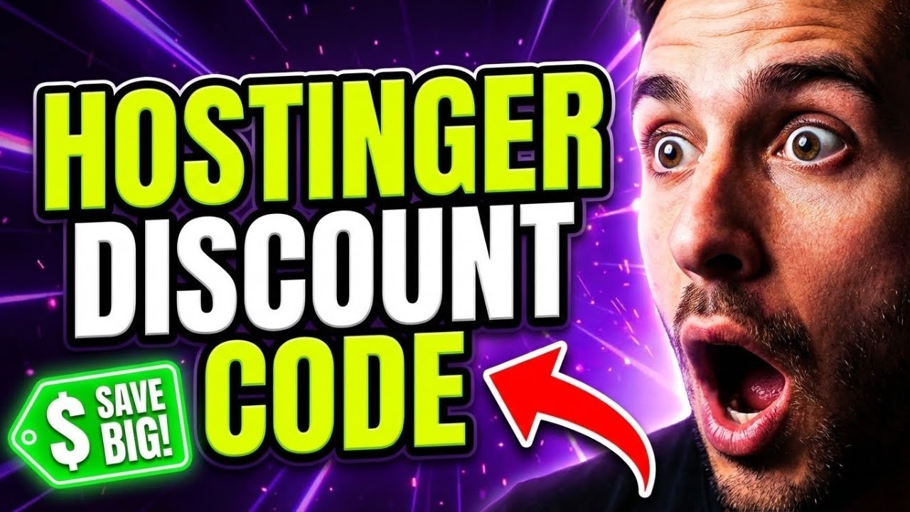 Hostinger Coupon Code 2026 - Best Hostinger Discount Promo Code ✅