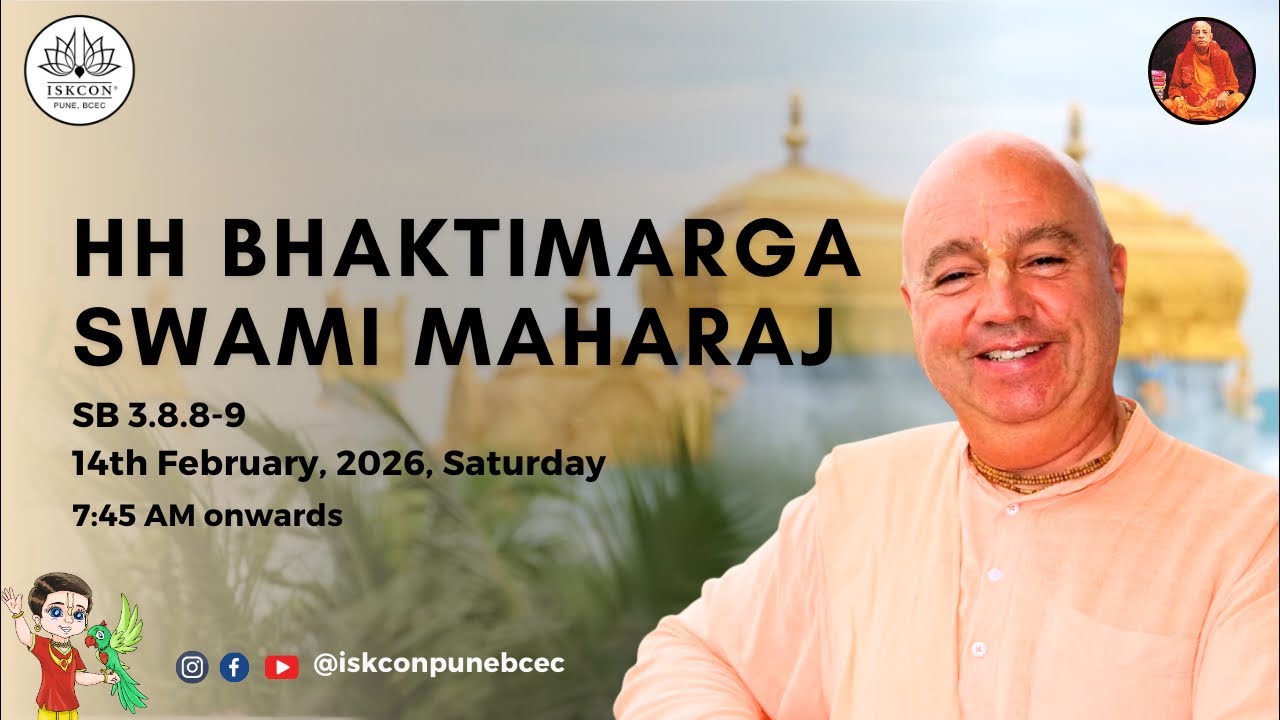 SB 3.8.8-9 | HH Bhaktimarga Swami Maharaj
