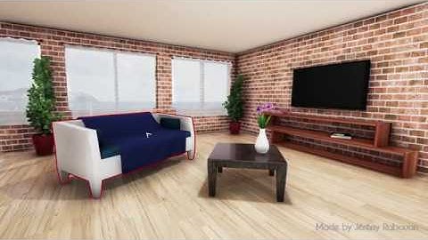 Realtime 3D rendering demo #1 using Unity 2017