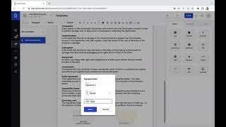Celebrity Create, Sign & Send Insurance Agreement with DocStudio Wealth