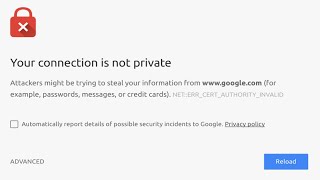 Err Cert Authority Invalid tutorial