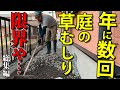 庭師が本気で雑草対策をすると庭の草が90%減りました【総集編】
