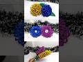 Flowers made in Glitter Sheets 🌺 | Hand Made | Glue & Glitter #diy #craft #glittersheetflowers