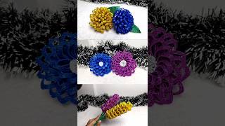 Flowers made in Glitter Sheets 🌺 | Hand Made | Glue & Glitter #diy #craft #glittersheetflowers