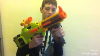 nerf rayven combo video