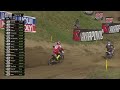 Kay de Wolf vs Brent Van Doninck in MXGP Race 1 #MXGPCzechRepublic