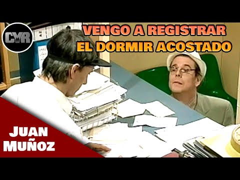 Cruz y Raya - Oficina De Registro "El Dormir Acostado" | Juan Muñoz Cómico