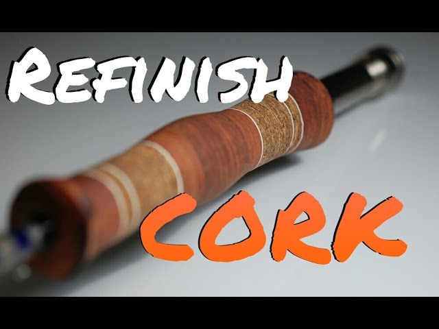 HOW TO SEAL CORK HANDLE FISHING RODS 