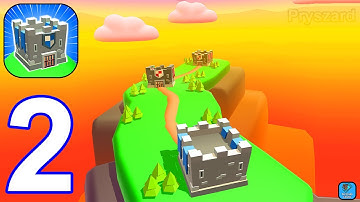 Merge to Battle - Gameplay Walkthrough Part 2 Tutorial Levels 11-21 Merge Army Commander iOS,Android