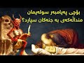 بۆچی پەروەرێن منداڵێکی شێواوی بە پەیامبەر سولەیمان بەخشی بۆچی جنەکان ڕفاندیان و ویستیان بیکوژن بۆچی پەروەرێن منداڵێکی شێواوی بە پەیامبەر سولەیمان بەخشی بۆچی جنەکان ڕفاندیان و ویستیان بیکوژن