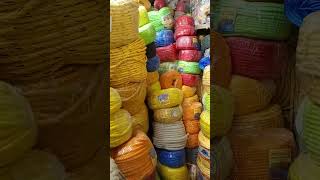 wholesale Rassi sutli patta pipe market | Rope market | gola Bazar Delhi rope twine