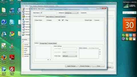 wizard netbeans- pt1 creazione db con mysql