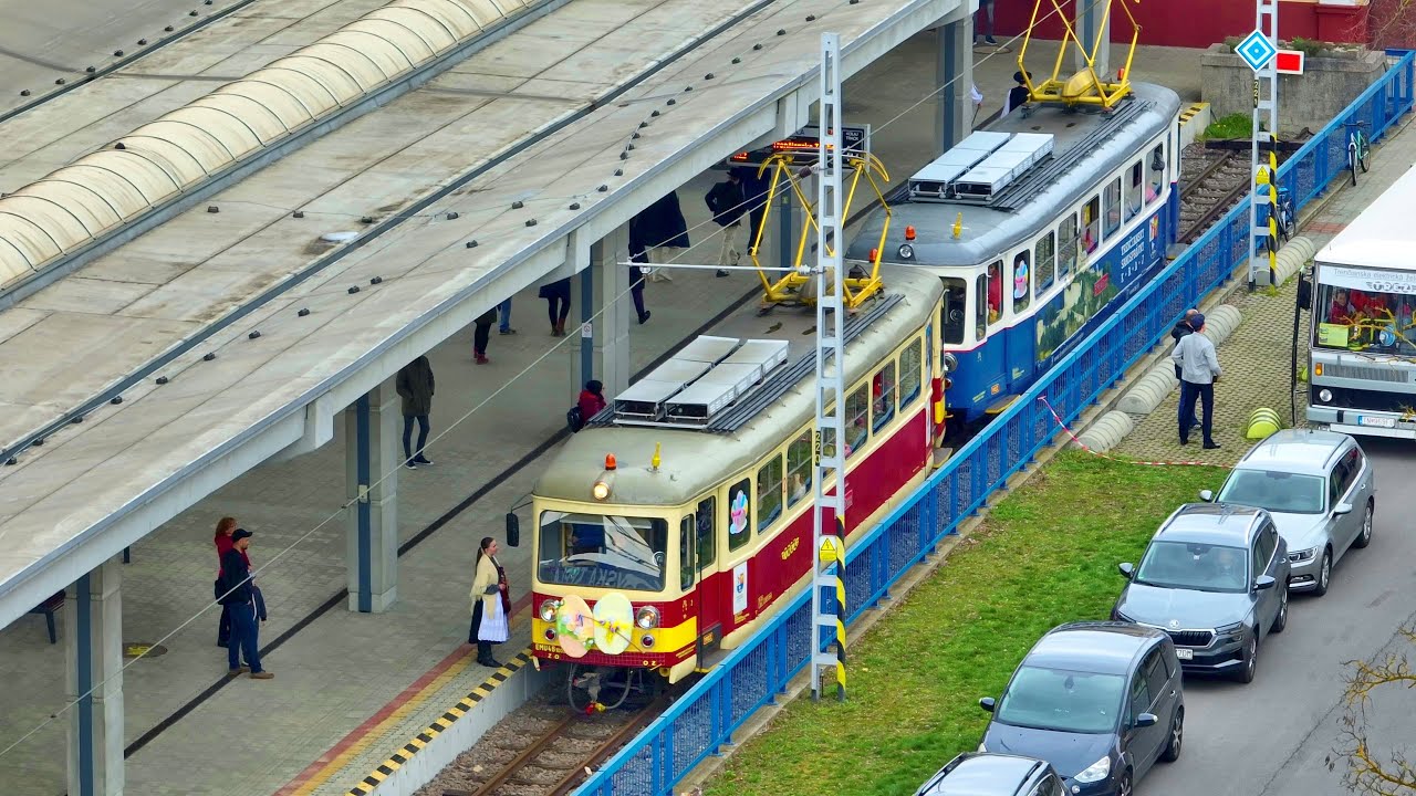 VEĽKONOČNÁ ELEKTRIČKA na trati Trenčianska Teplá - Trenčianske Teplice