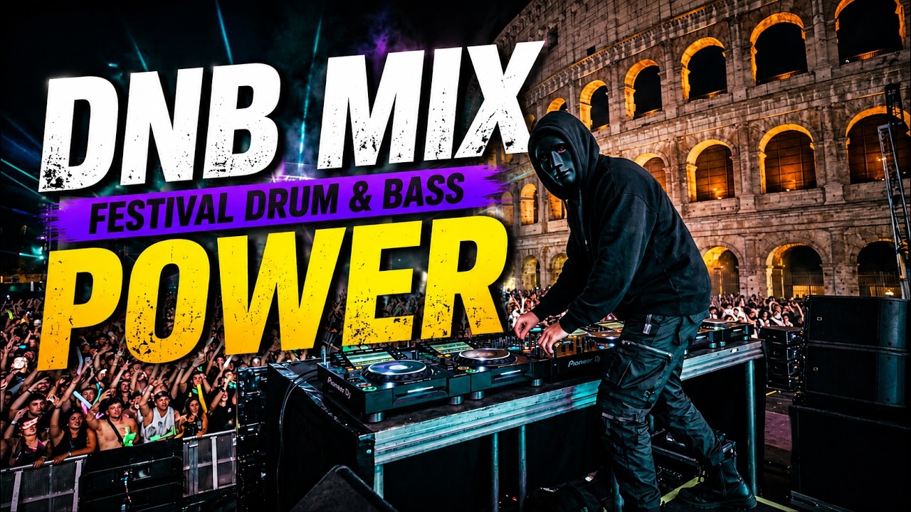 Festival Drum & Bass Power Mix 2026 - Night Colosseum Stage