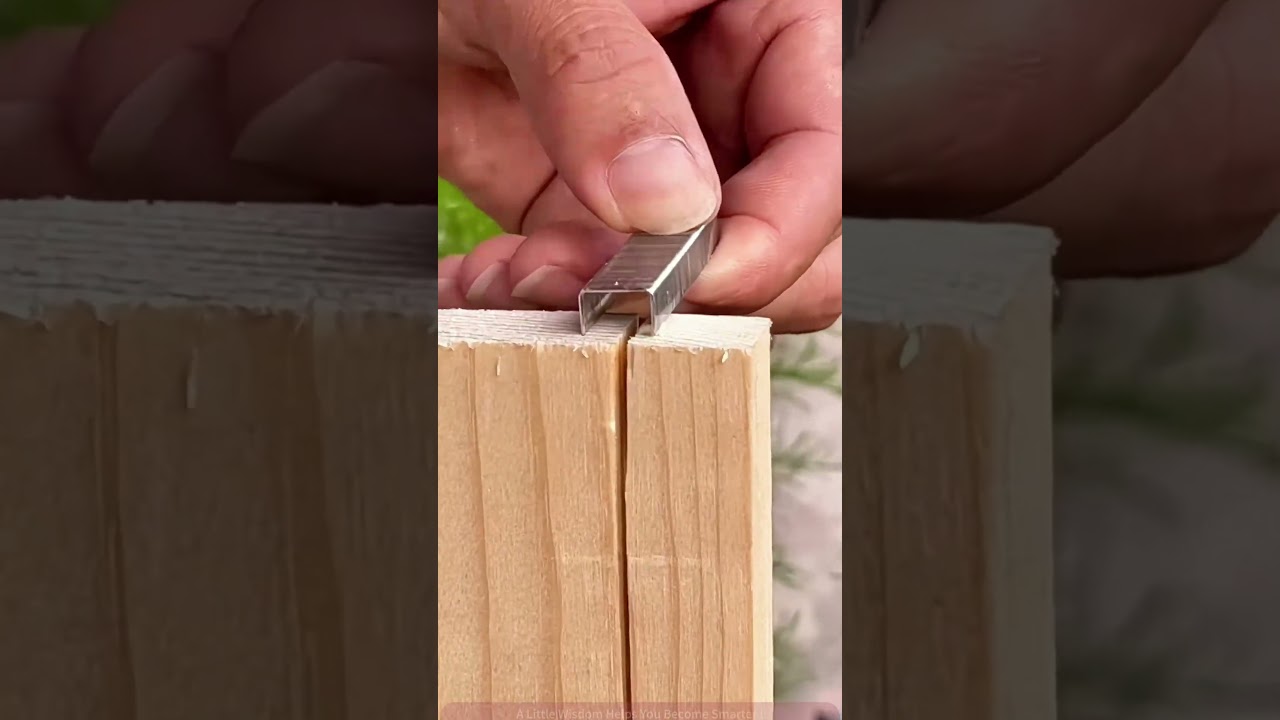 Small Trick for Wood Board Repair | Three Steps to Fix Cracks