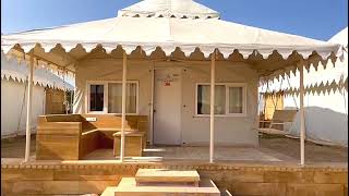 Swiss Cottage Tent 14x28 ft | Luxury Resort Tent by ABI Crafts | All-Weather Glamping Tent