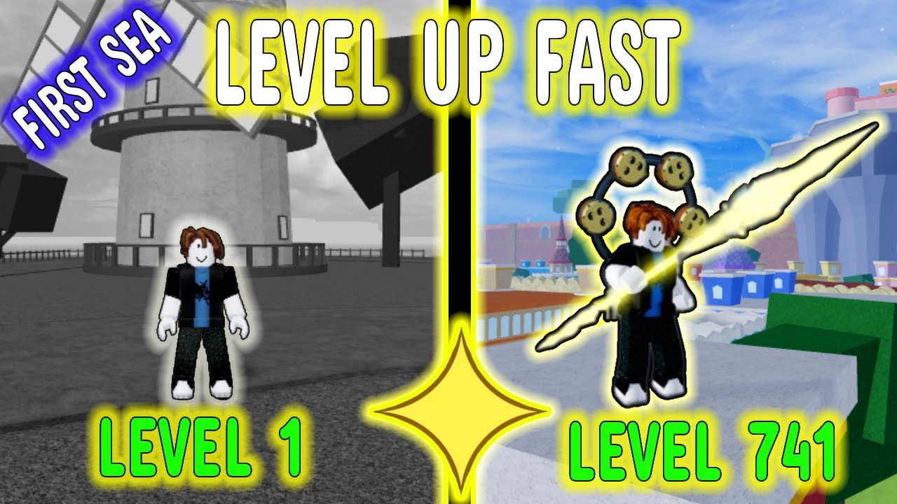 How To LEVEL UP FAST To MAX LEVEL In Blox Fruits (Roblox) 