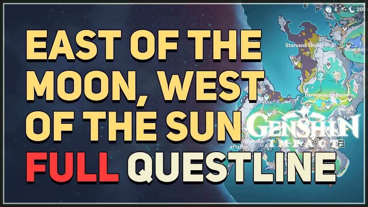 East of the Moon, West of the Sun FULL QUEST Genshin Impact - YouTube