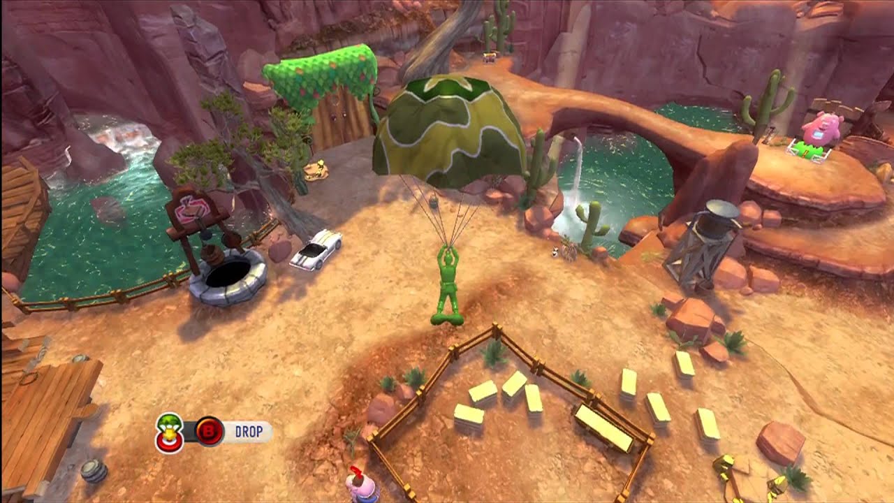 Toy story 3 parachute game YouTube
