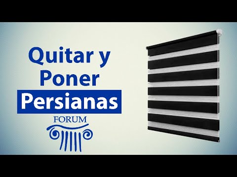 Como Quitar y Poner Persianas - Forum Persianas