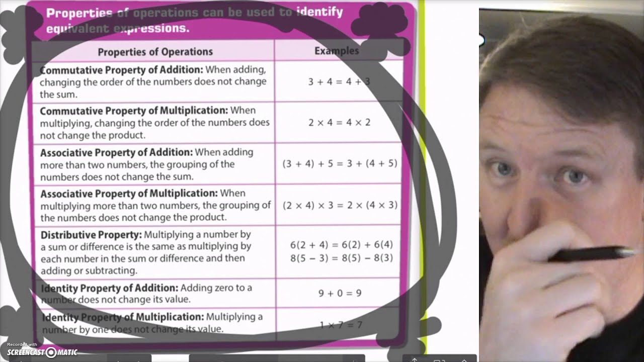Generating Equivalent Expressions YouTube Generating Equivalent Expressions YouTube