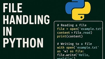 File Handling in Python: A Comprehensive Guide to Reading, Writing, and Appending Files