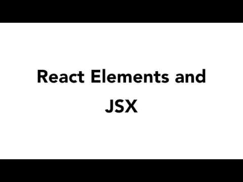 3.1 React elements and JSX by Lynda.com