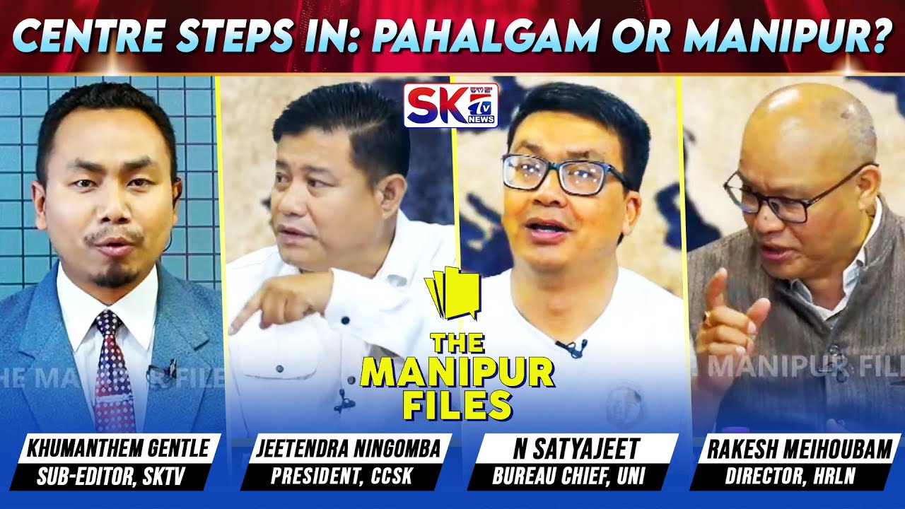 “CENTRE STEPS IN: PAHALGAM OR MANIPUR?” on 