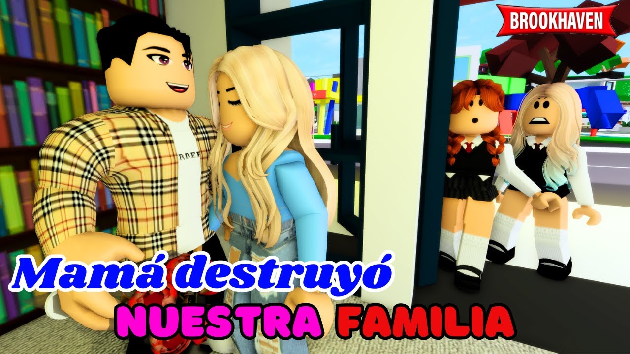 MAMÁ DESTRUYÓ NUESTRA FAMILIA - Parte 1 | Mini Pelicula | Brookhaven rp🏡 historia de roblox