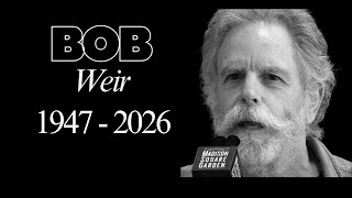 Bob Weir of Grateful Dead Tribute |  Farewell to a Musical Guitar Legend | A Tribute & Global Honors