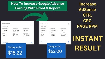 Increase Adsense Earning | Boost Adsense Page RPM,CPT,CTC | Adsence Auto ads Vs Manual ads