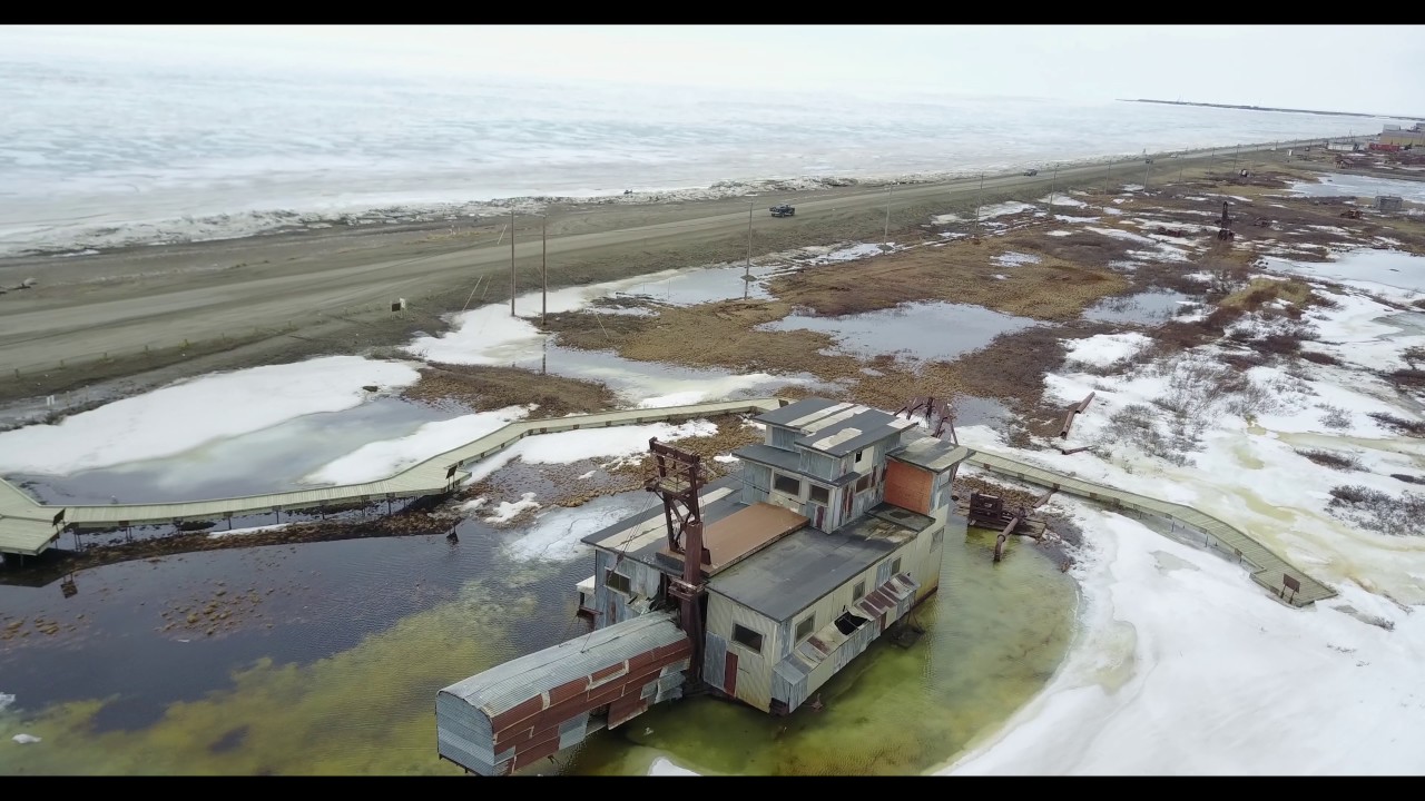Overhead view of Nome,Alaska YouTube