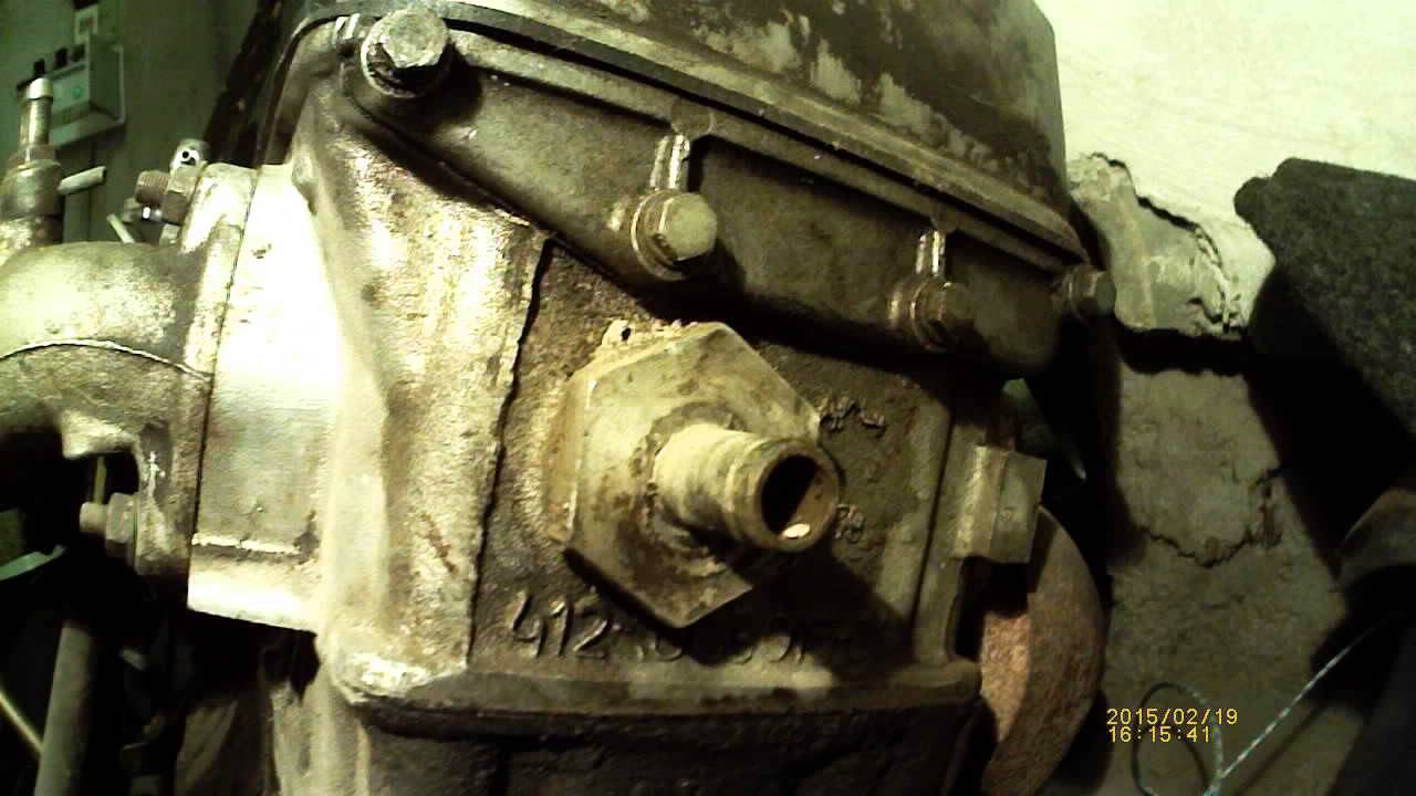 УЗАМ-3317. Штуцер шланга отопителя на ГБЦ. Для Евгения Гетьманова - YouTube