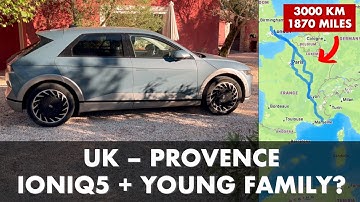 UK to Provence in an Ioniq 5: EV Family Road Trip Made Easy?