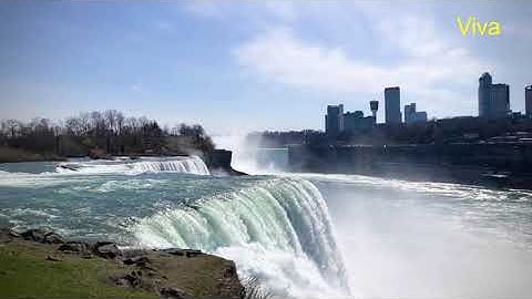 Niagara - thác nước lớn nhất thế giới giữa biên giới Mỹ và Canada | Niagara falls