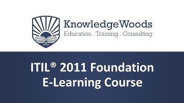 KnowledgeWoods ITIL® 2011 Foundation E-Learning Course - Sample