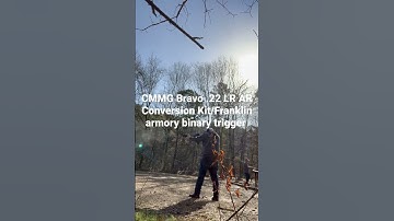 CMMG BRAVO .22 LR AR CONVERSION KIT with Franklin armory binary trigger