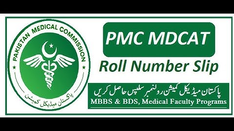 PMC MDCAT 2022 Date Selection Roll No Slips-PMC MDCAT 2022 Latest News- PMC Roll No Slips 2022