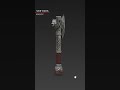 Norse Wolf Battle Axe – High-Resolution Fantasy Weapon 3D Mode