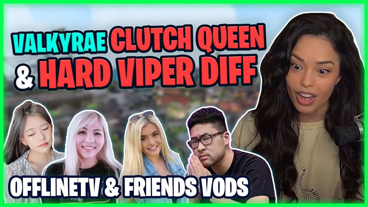 Valkyrae Clutch Queens & Hard Viper DIFF with Kkatamina Yvonnie Peter